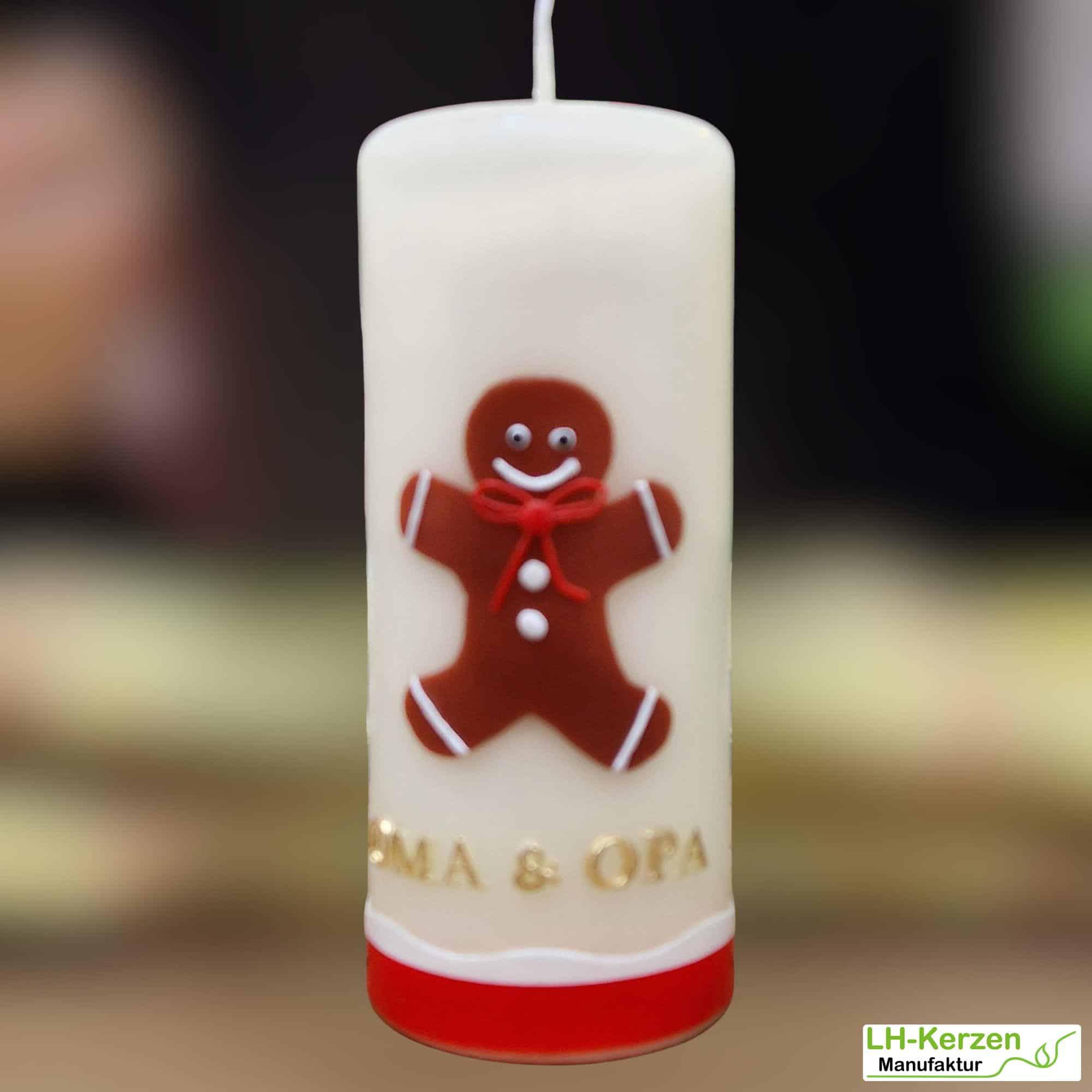 Kerzenbeschriftung Beschriftete Kerze